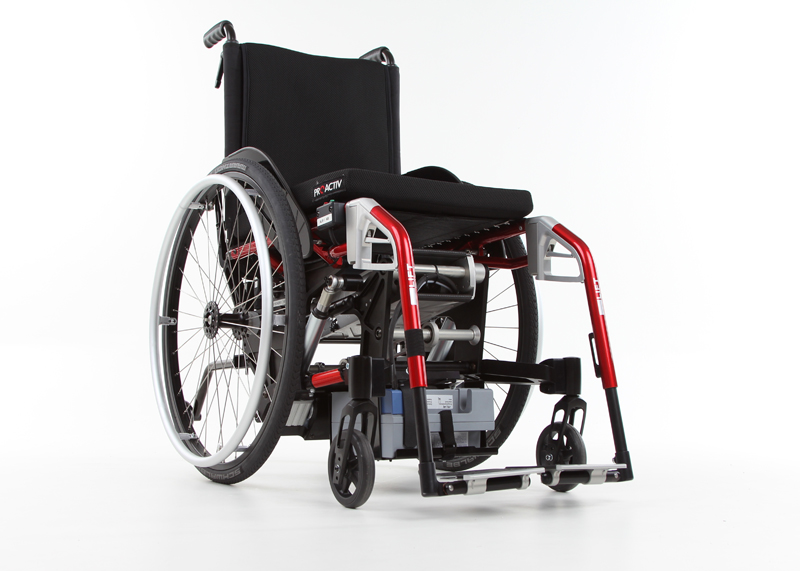 Active wheelchair with LIFT solid adjustable seat height