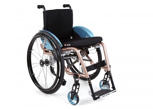 TRAVELER 4all Ergo with backrest that can be folded and adjusted at seven different angles