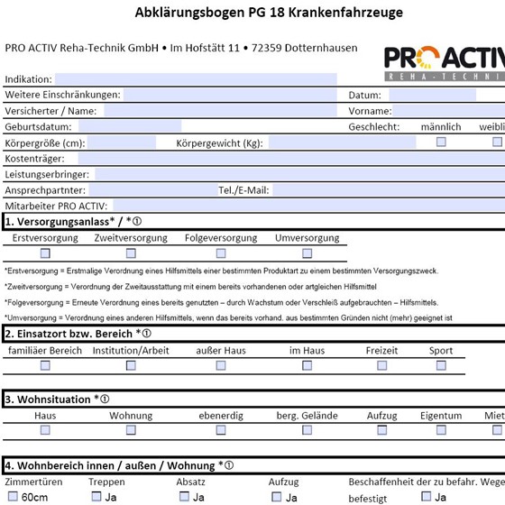 Abklärungsbogen